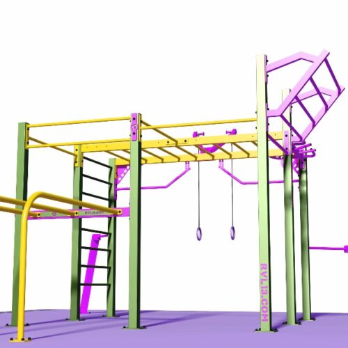 Alternative view of Calisthenics toestel Nippur S